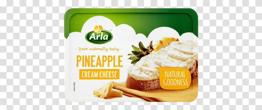 Arla Cream Cheese Pineapple 150g Arla Pineapple Cream Cheese, Plant, Food, Meal Transparent Png