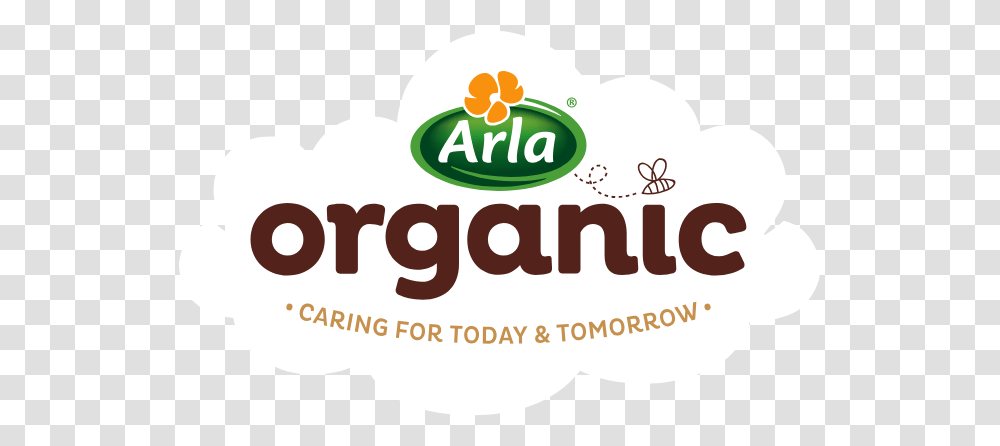 Arla Organic Arla Organic Logo, Label, Text, Sticker, Food Transparent Png