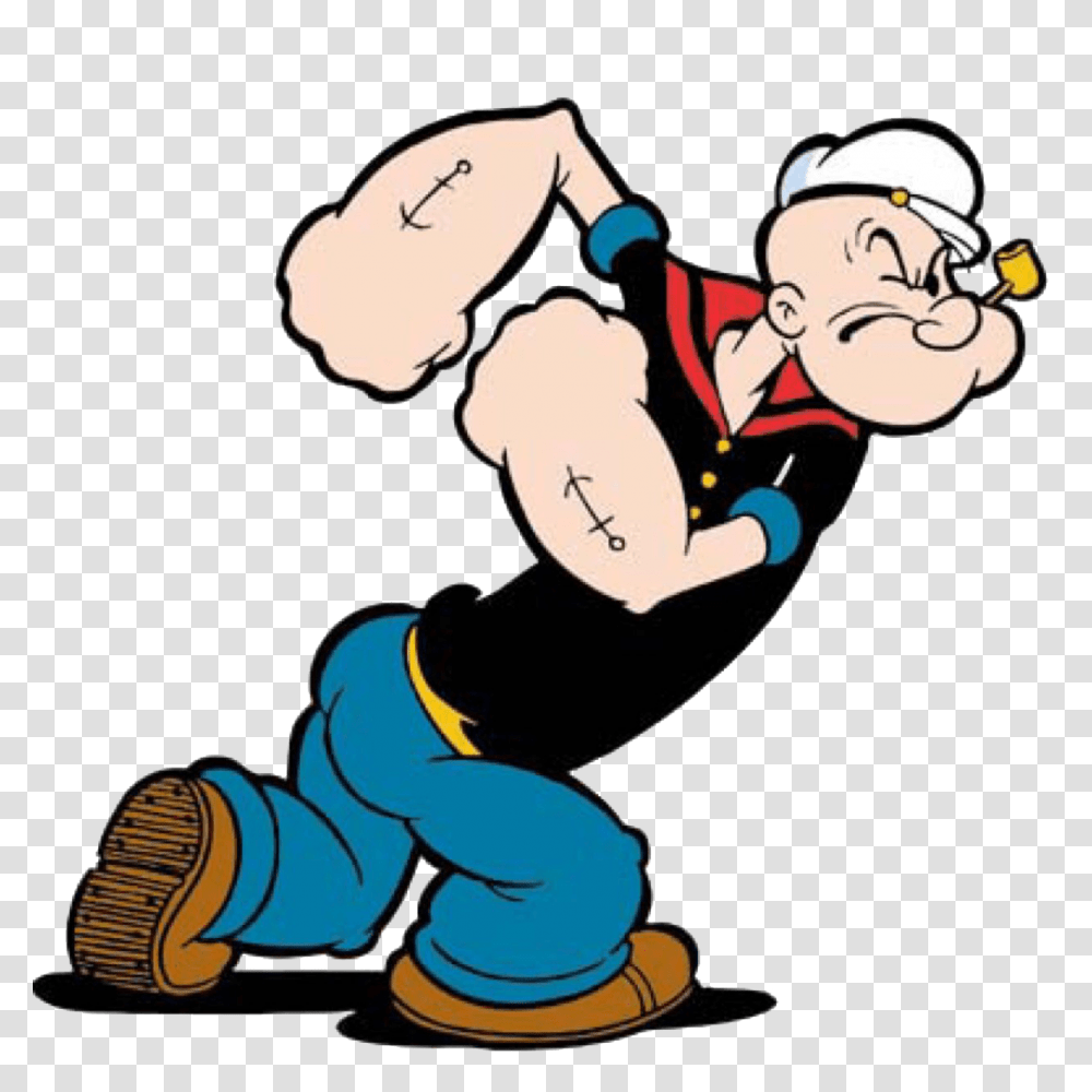 Arm Clipart Popeye, Person, Human, Sport, Sports Transparent Png