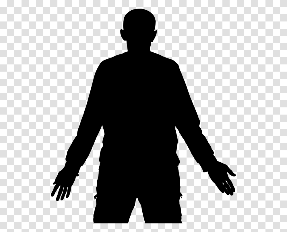 Arm Male Silhouette Man, Gray, World Of Warcraft Transparent Png