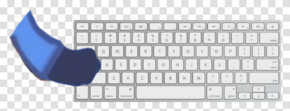 Arm With Keyboard Apple Wireless Keyboard, Computer Keyboard, Computer Hardware, Electronics, Person Transparent Png