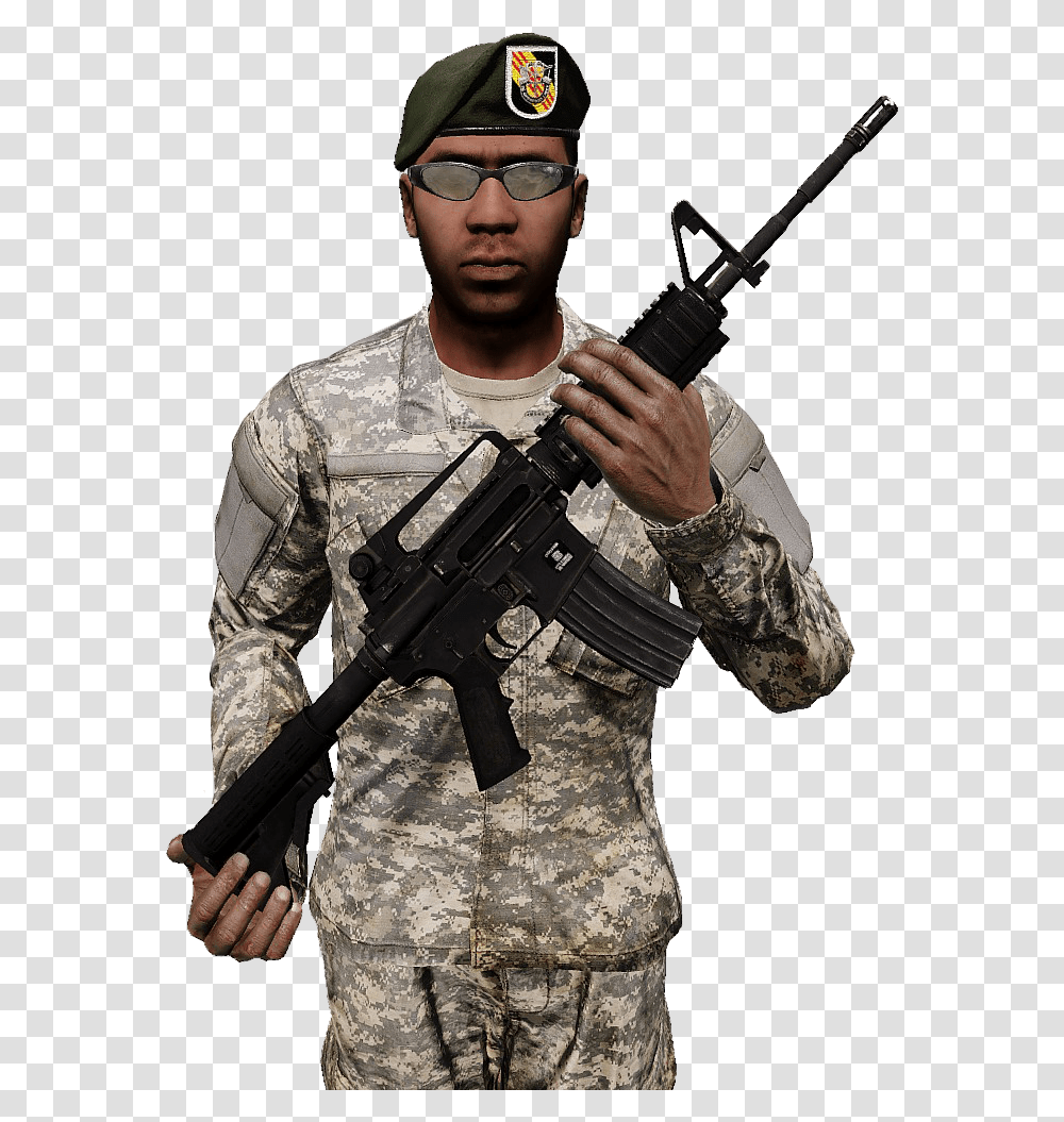 Arma 3 Arma 3 Green Berets, Military, Military Uniform, Person, Gun Transparent Png
