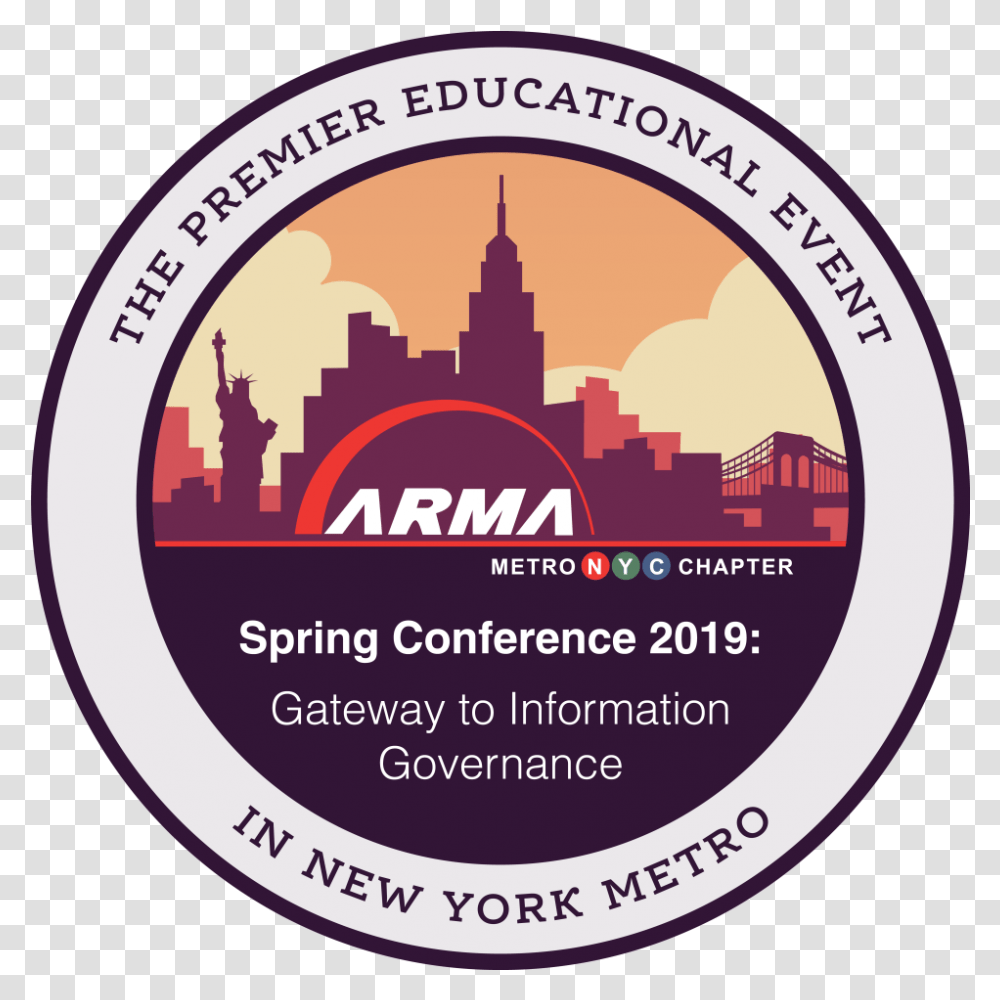 Arma Metro Nyc Spring Conference Recap Crown Records Circle, Label, Text, Logo, Symbol Transparent Png