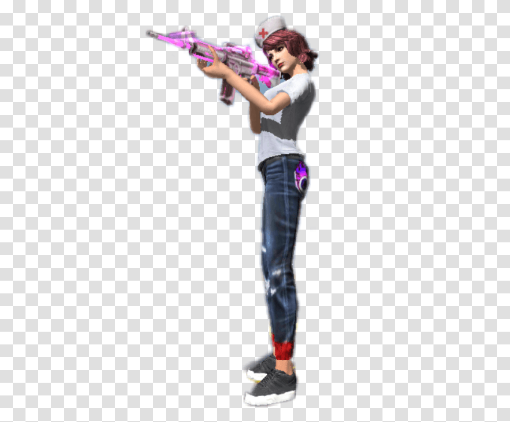 Arma Rosa Free Fire, Person, Dance Pose, Leisure Activities Transparent Png
