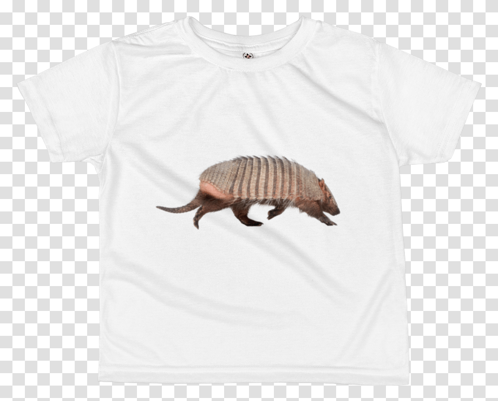 Armadillo Print All Over Kids Sublimation T Shirt Geronimo Shirt, Apparel, Mammal, Animal Transparent Png