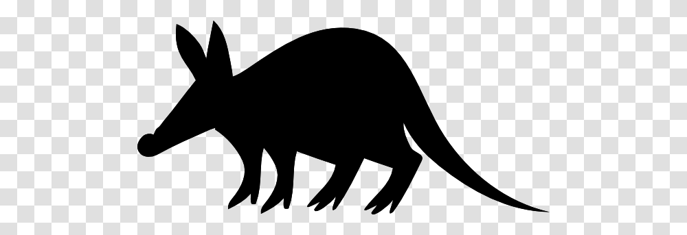 Armadillo Silhouettes Free Aardvark Clipart Aardvark Clip Art, Animal, Mammal, Wildlife, Elephant Transparent Png