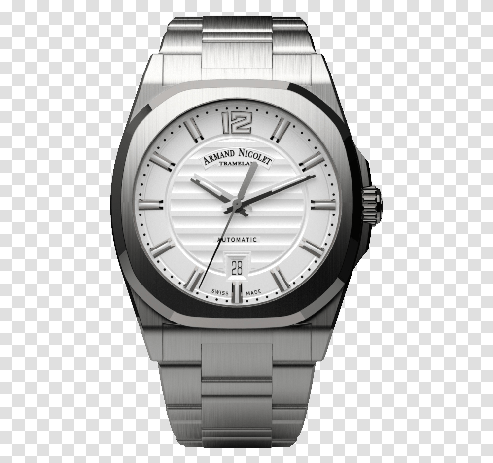 Armand Nicolet A660aaa Bu, Wristwatch, Clock Tower, Architecture, Building Transparent Png