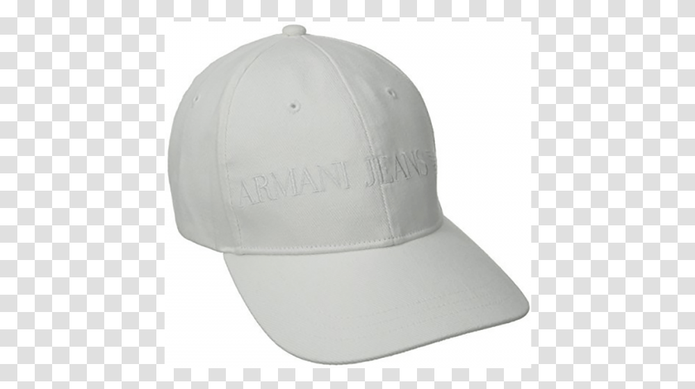 Armani Jeans Baseball Cap In White Baseball Cap, Apparel, Hat Transparent Png