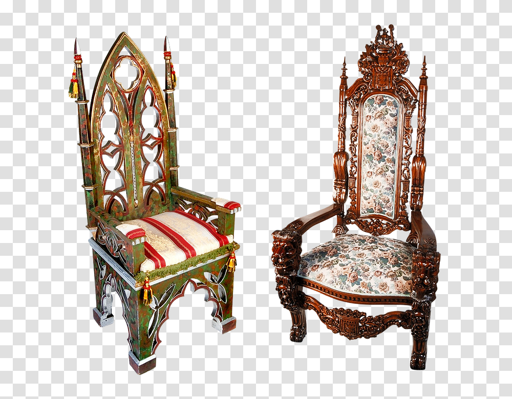 Armchair 960, Furniture, Throne Transparent Png