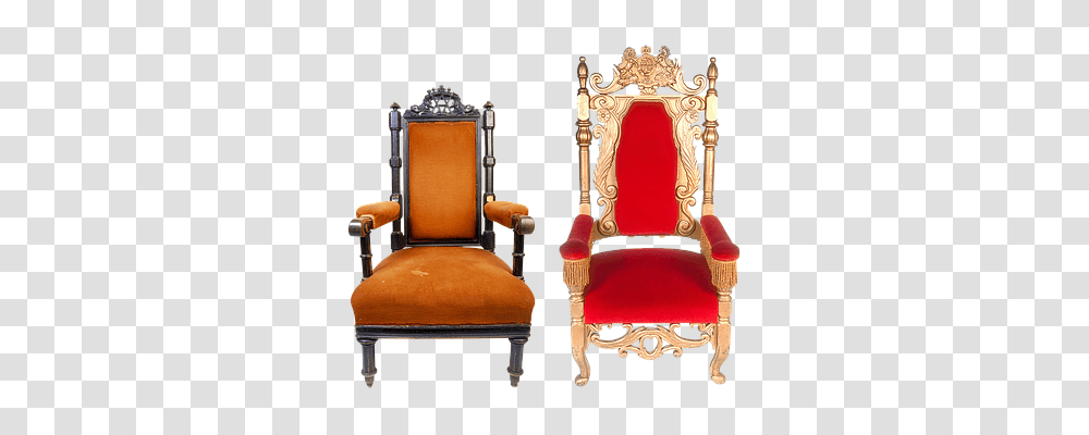 Armchair Furniture, Throne, Bronze Transparent Png
