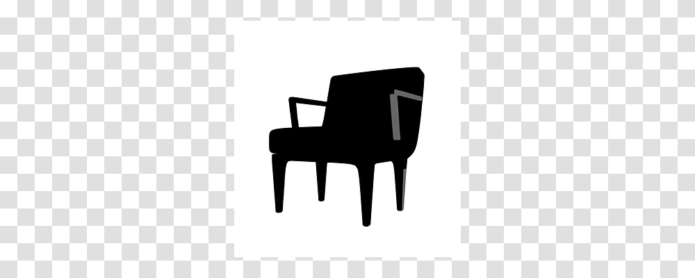 Armchair Furniture, Leisure Activities, Silhouette, Grand Piano Transparent Png
