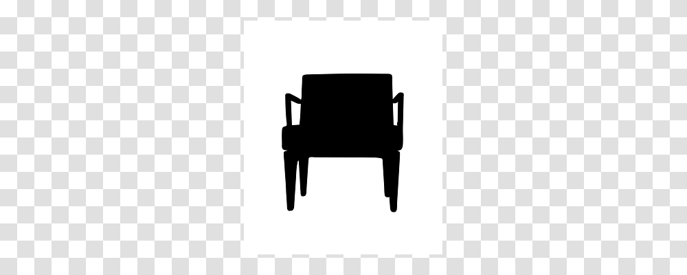 Armchair Furniture, Silhouette Transparent Png