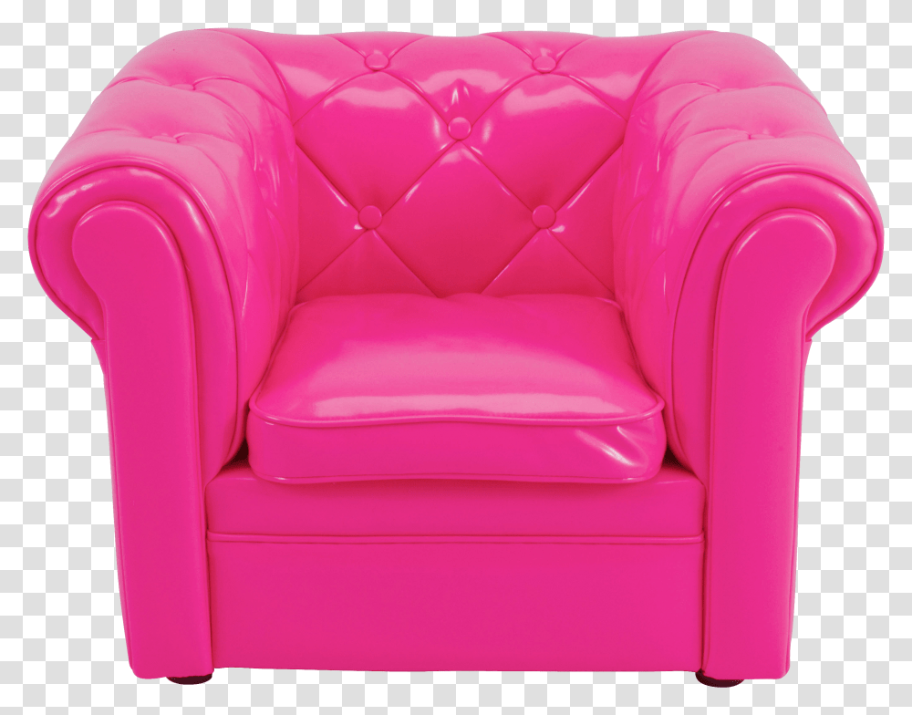 Armchair Pink Chair, Furniture Transparent Png