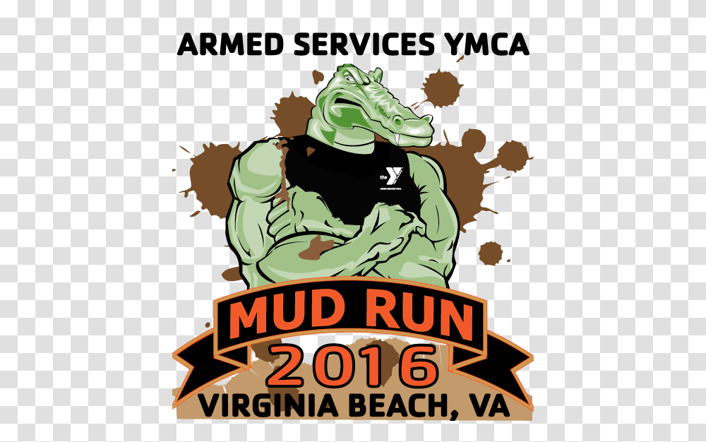 Armed Services Ymca Mud Run Mud Run Ocr Obstacle Course Race, Poster, Advertisement, Animal, Person Transparent Png