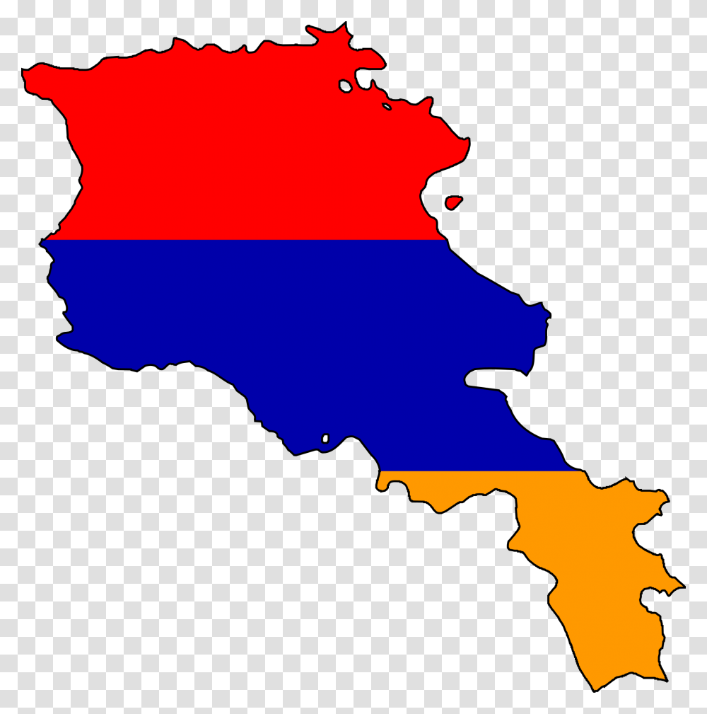Armenia Map With Flag, Plot, Diagram, Atlas, Stain Transparent Png