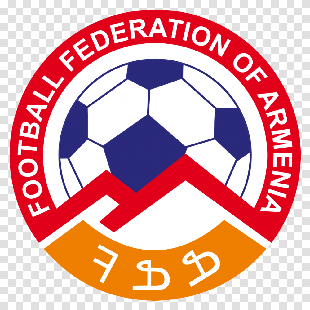 Armenia National Football Teams Logo Football Federation Of Armenia, Symbol, Trademark, Soccer Ball, Team Sport Transparent Png