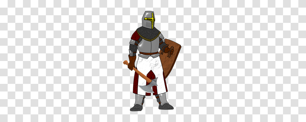Armor Person, Tool, Axe, Knight Transparent Png