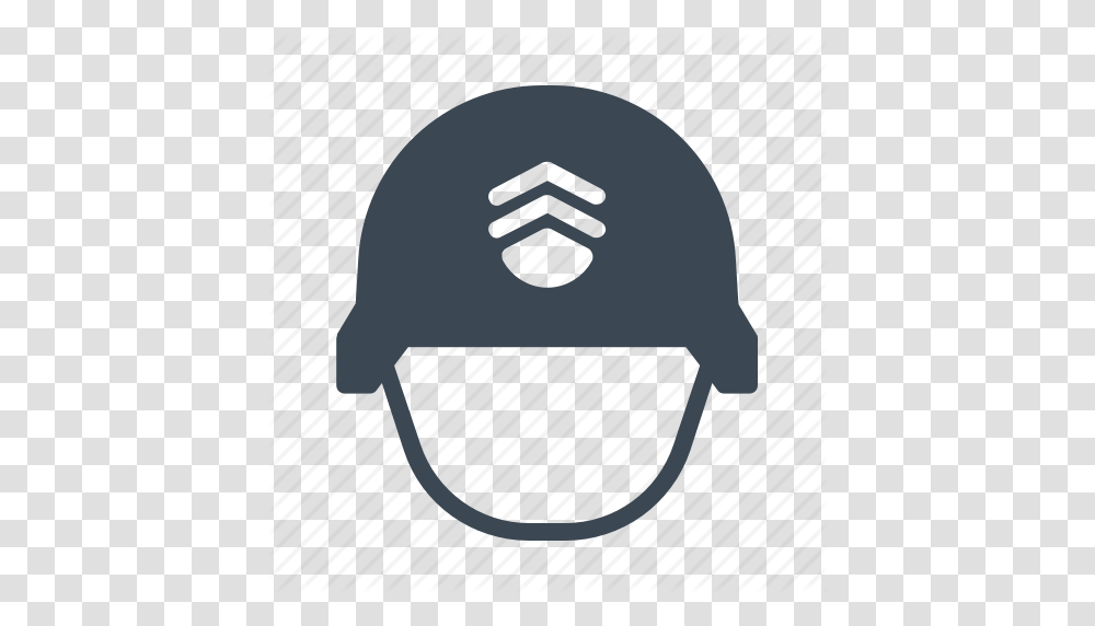 Armor Army Helmet Military Soldier Icon, Apparel, Batting Helmet, Hardhat Transparent Png