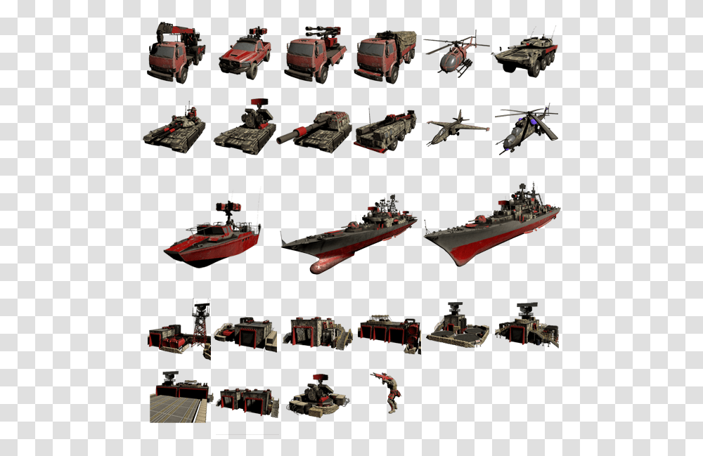 Armor Clash 3 Units, Boat, Vehicle, Transportation, Spaceship Transparent Png