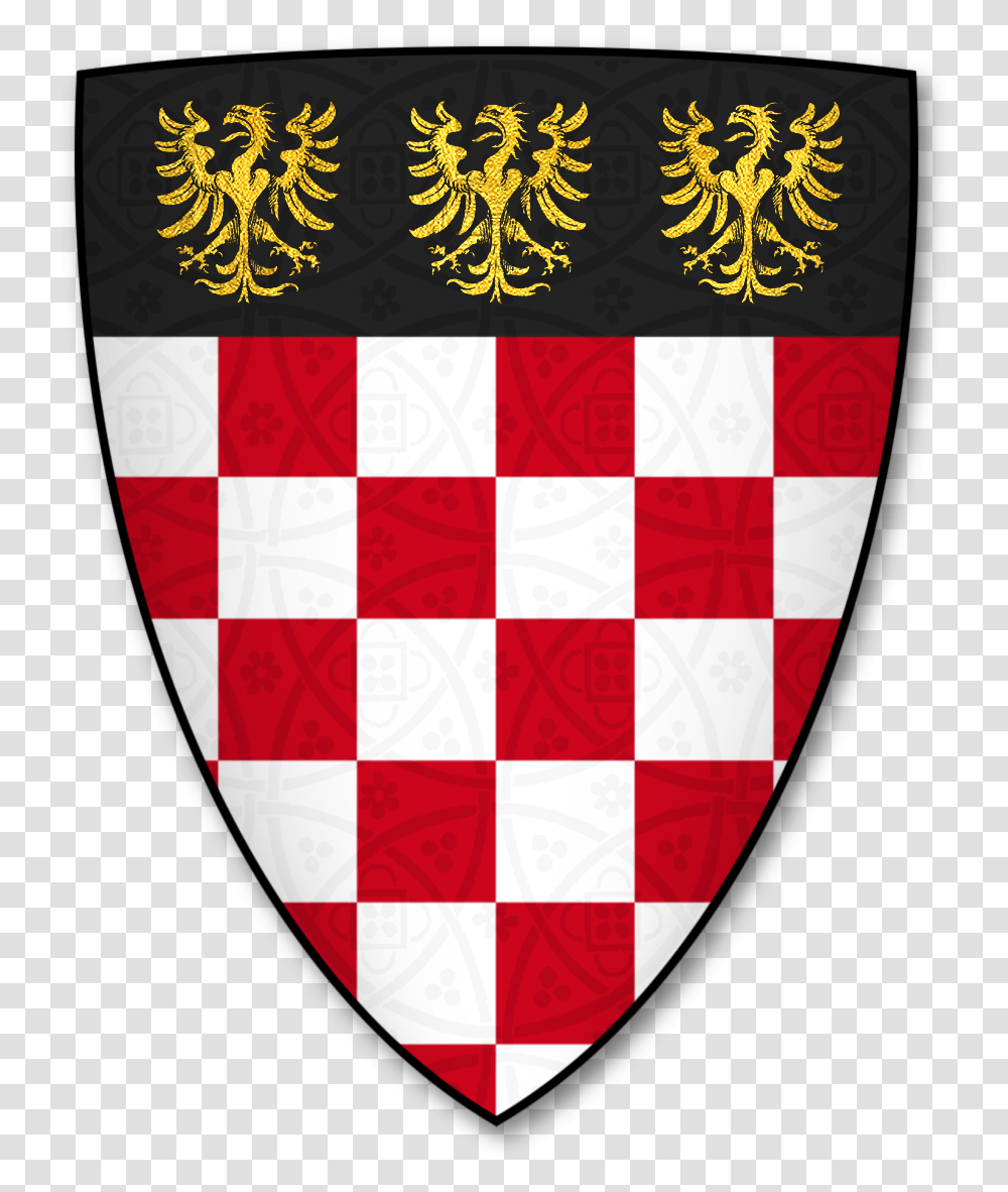 Armorial Bearings Of The Money Family Of Homme House Mackenzie Childs Flower Pot, Shield, Flag, Rug Transparent Png