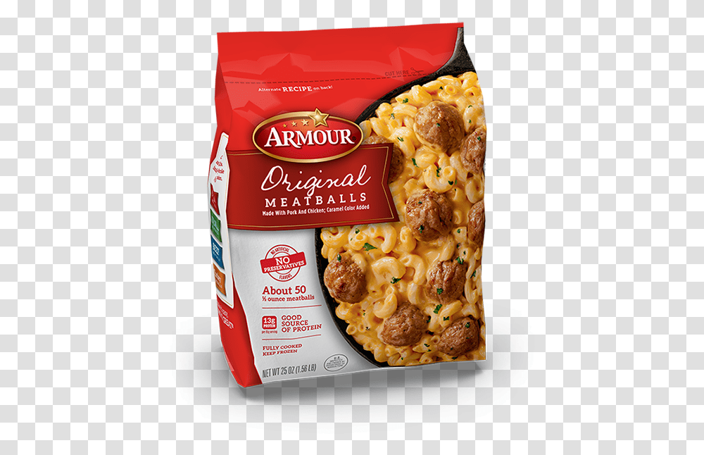Armour Meatballs, Macaroni, Pasta, Food Transparent Png