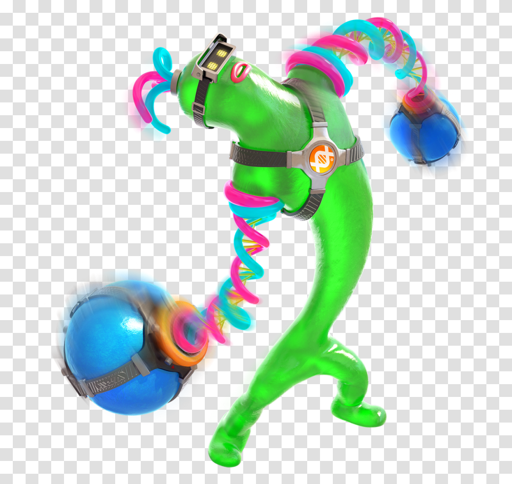 Arms Characters Nintendo Switch, Toy, Sphere Transparent Png