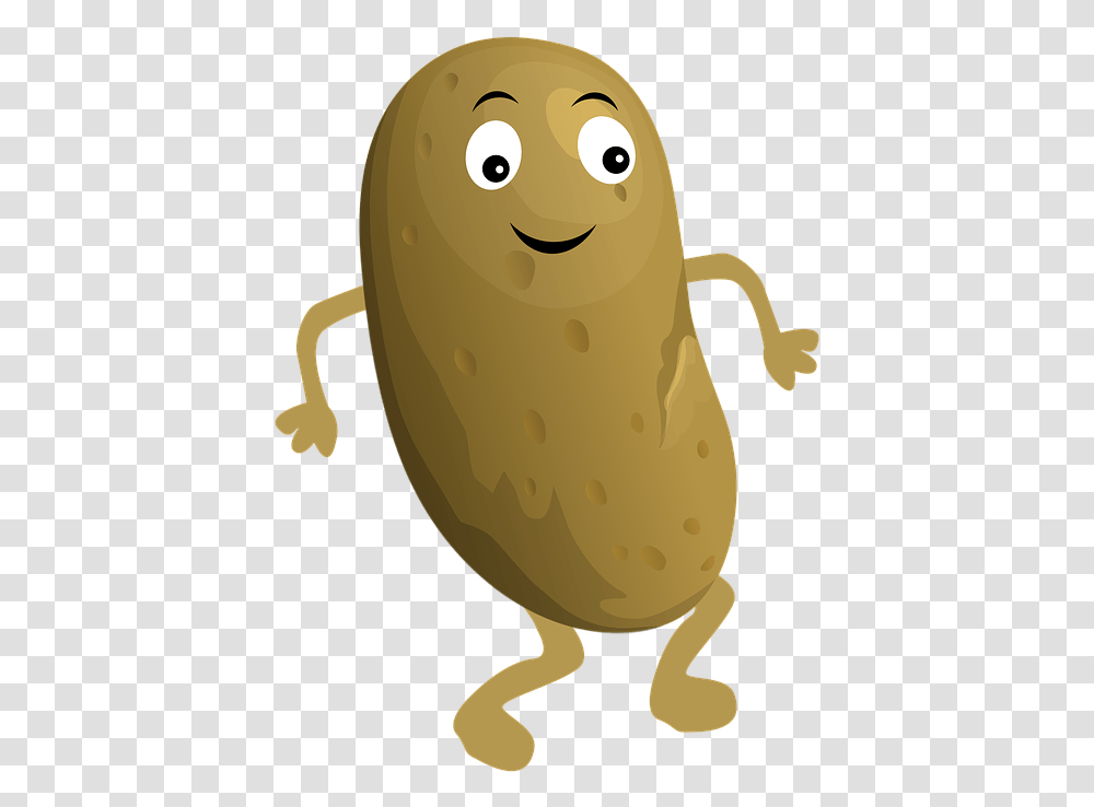 Arms Legs Face Cartoon Character Potato With Arms And Legs, Plant, Vegetable, Food, Helmet Transparent Png