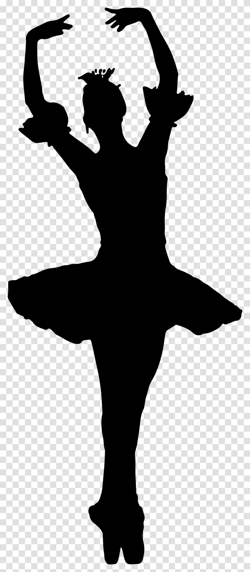 Arms Raised Ballerina Silhouette Icons, Gray, World Of Warcraft Transparent Png