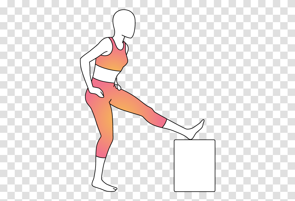 Arms Woman Bent Standing Hamstring Stretch, Person, Female, People Transparent Png
