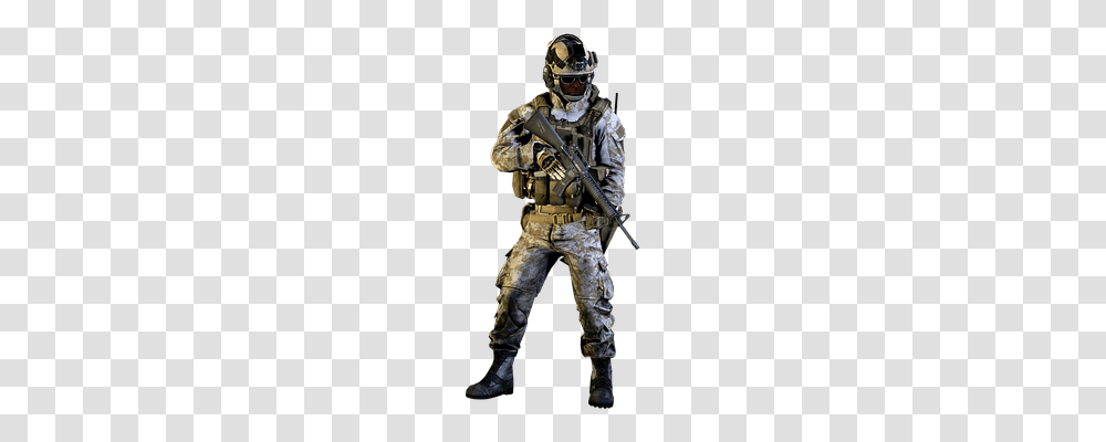 Army Person, Gun, Weapon, Military Transparent Png