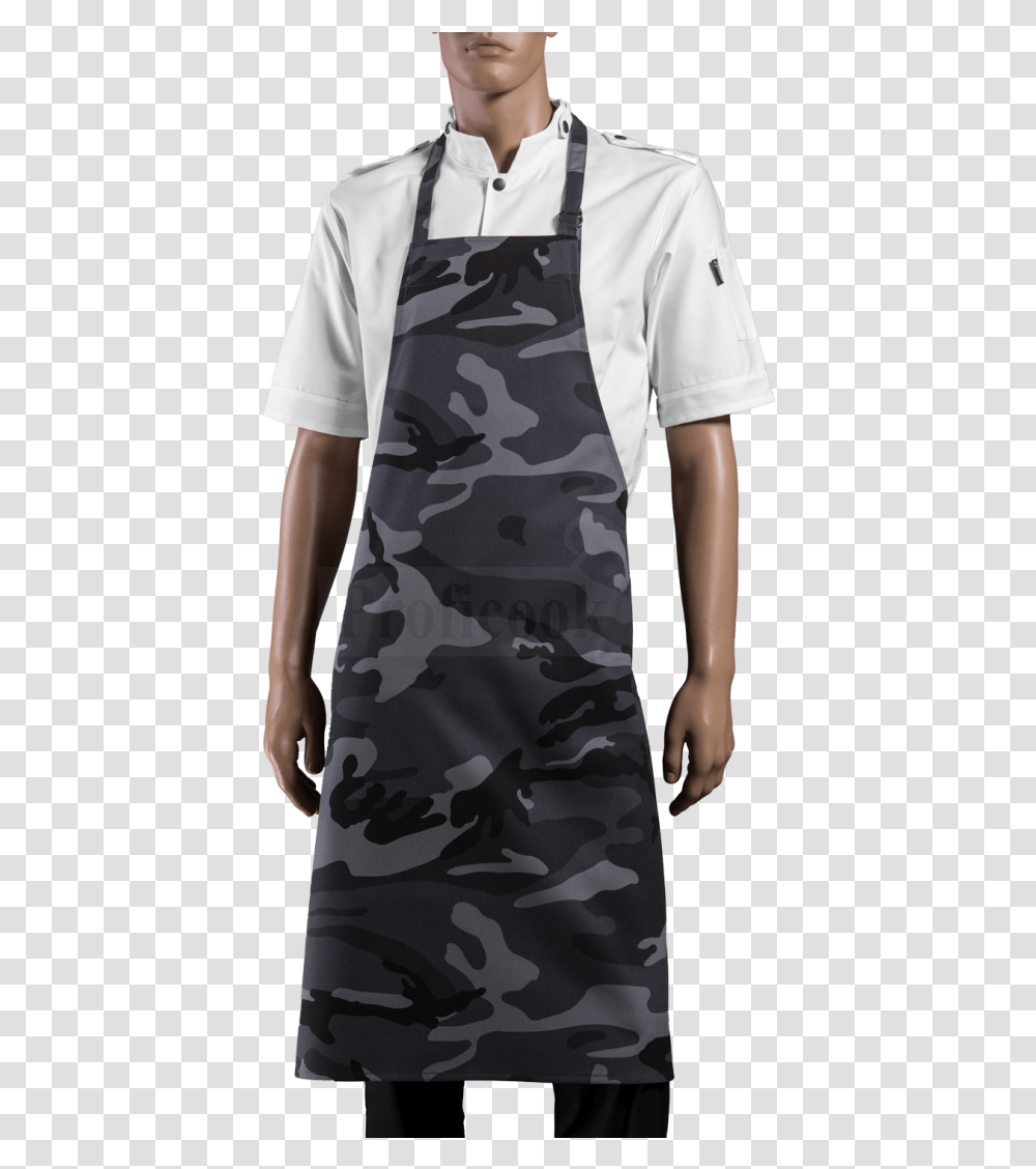 Army Apron Waiter In Army Dress, Person, Human Transparent Png