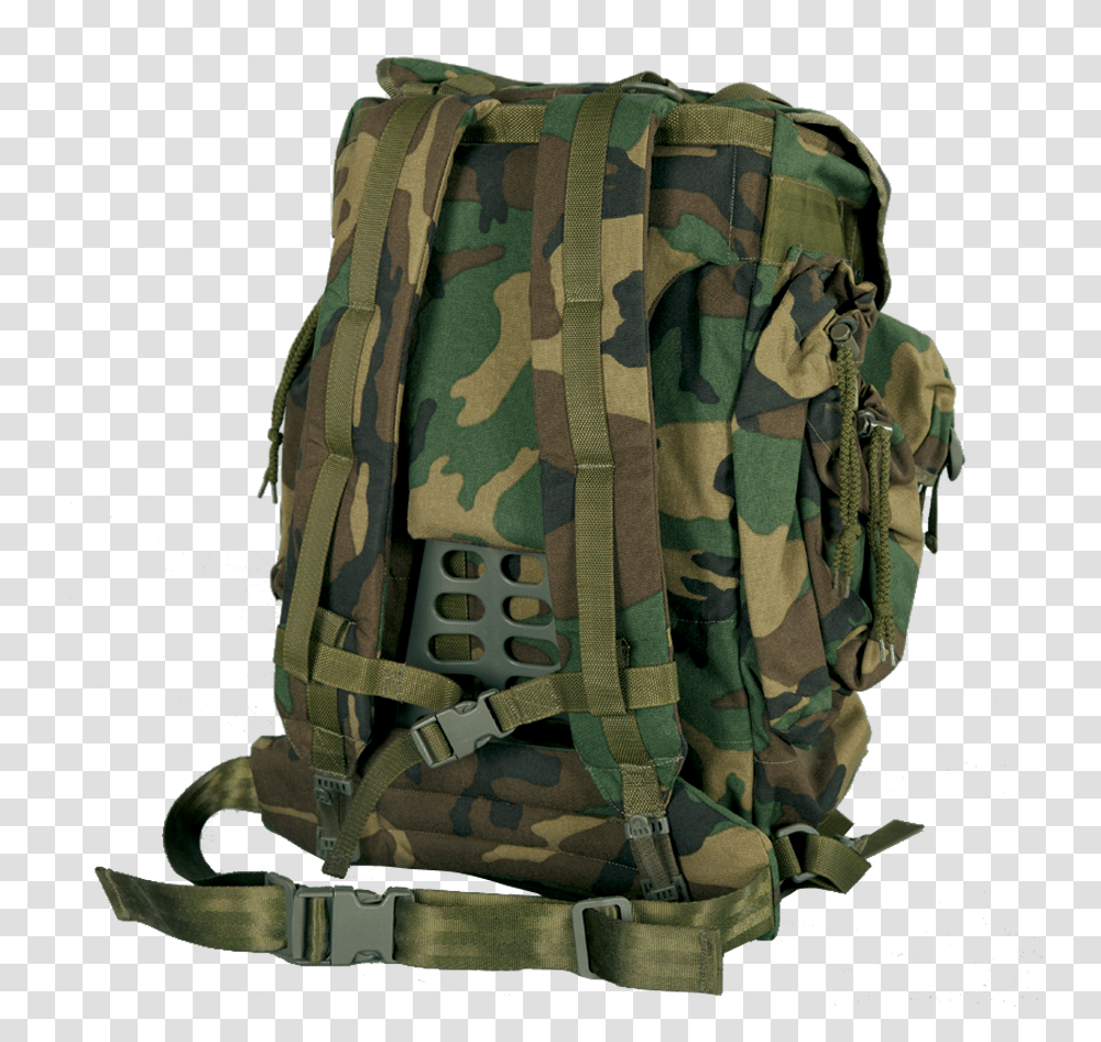 Army Backpack Tactical Image Army Backpack Clipart, Bag, Military, Military Uniform, Vegetation Transparent Png
