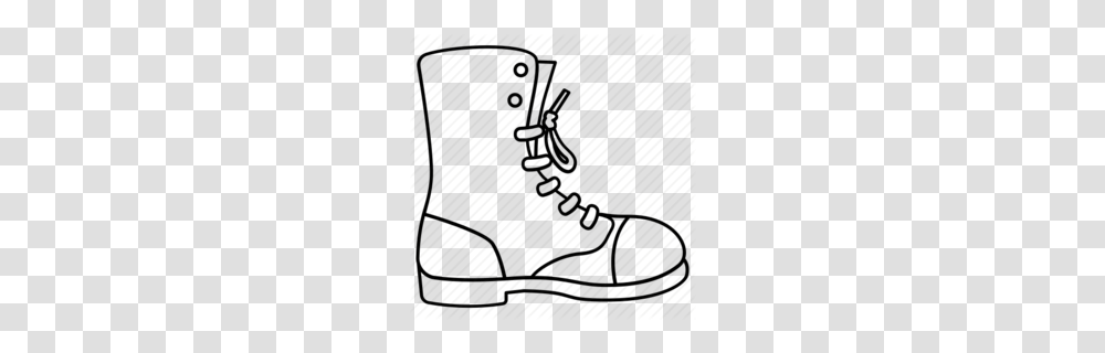 Army Boots Clipart, Apparel, Footwear Transparent Png
