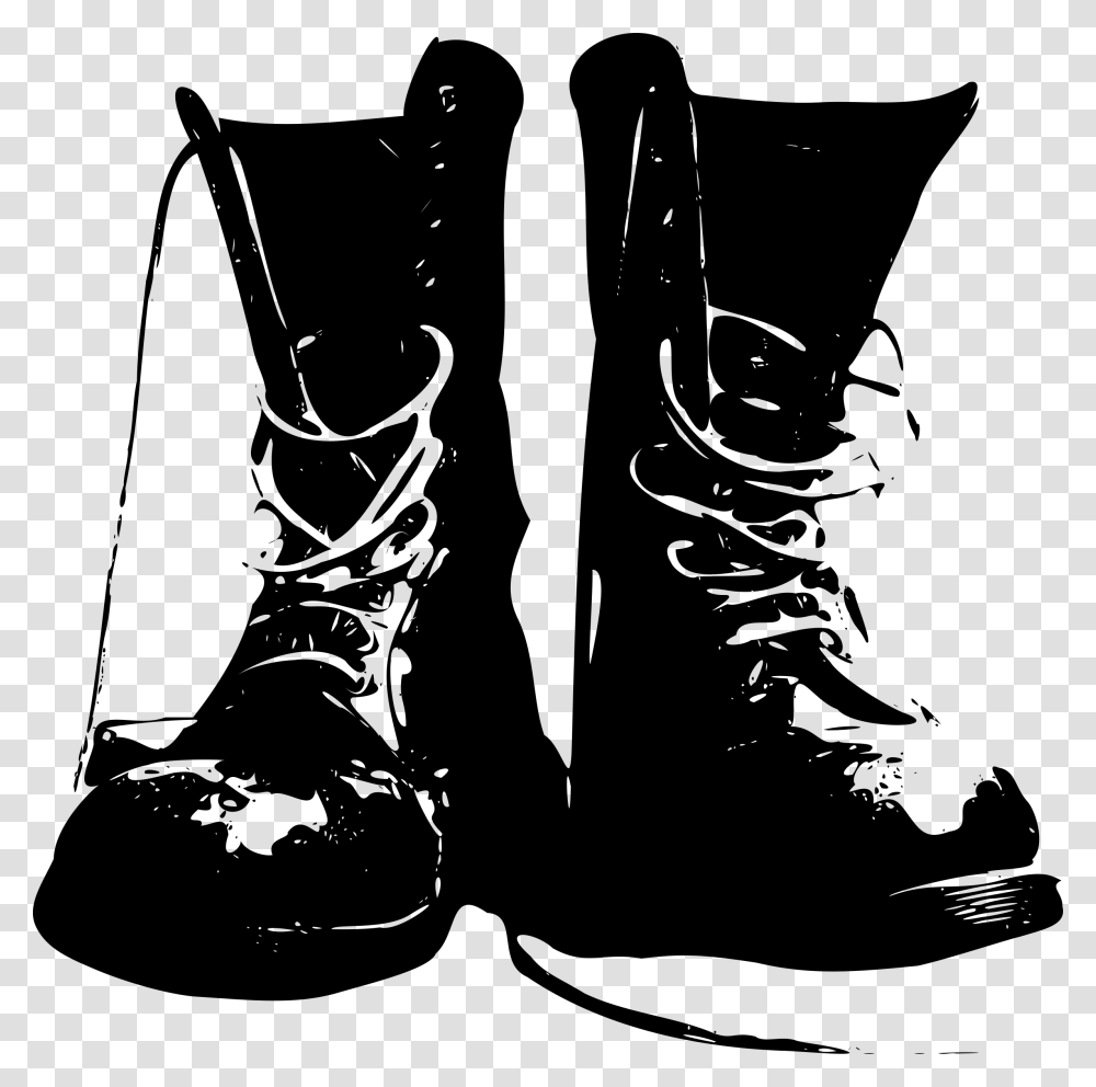 Army Boots Clipart, Gray, World Of Warcraft Transparent Png