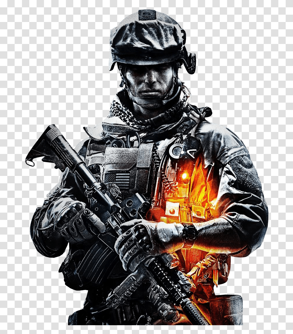 Army Call Of Duty, Person, Military Uniform, Soldier, Armored Transparent Png