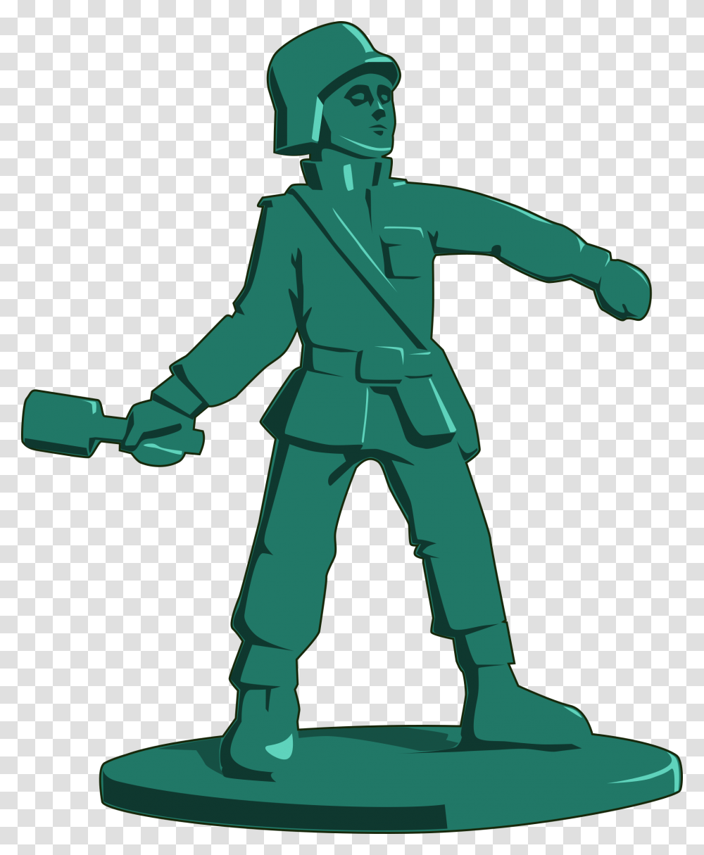 Army Clipart Toy Soldier, Green, Alien, Person, Human Transparent Png