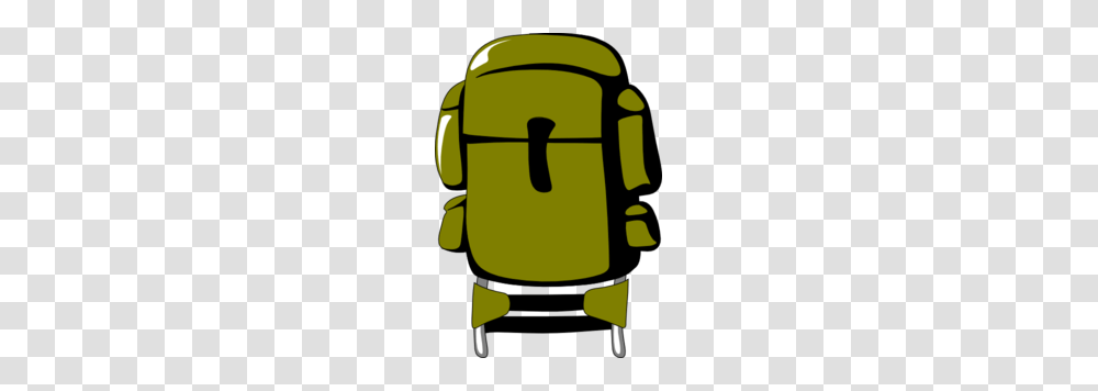 Army Green Backpack Clip Art, Bag, Jug, Sack Transparent Png