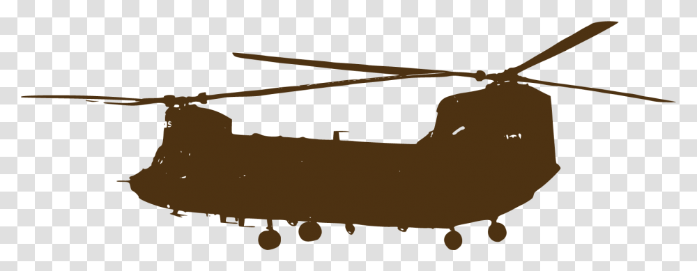 Army Helicopter Clipart Ch47 Boeing Ch 47 Chinook, Aircraft, Vehicle, Transportation Transparent Png