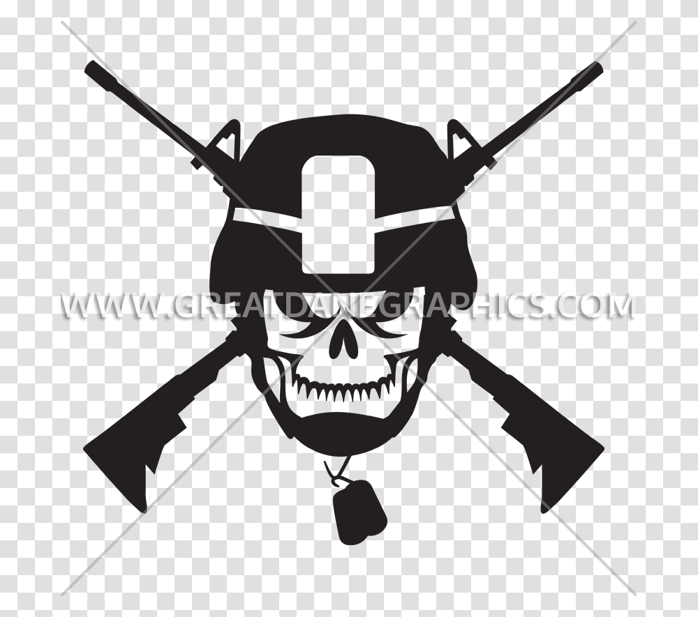 Army Helmet Clipart Army Helmet And Skull Logo, Bow, Reel, Drawing Transparent Png