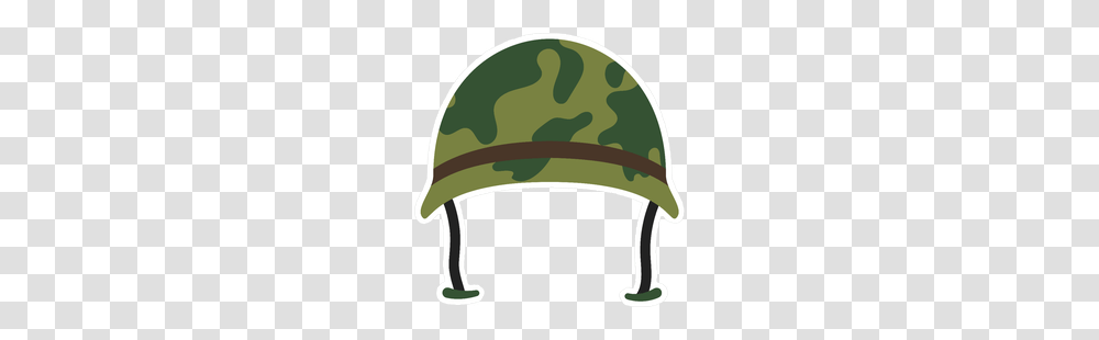 Army Helmet Icon Sticker, Apparel, Hardhat, Crash Helmet Transparent Png