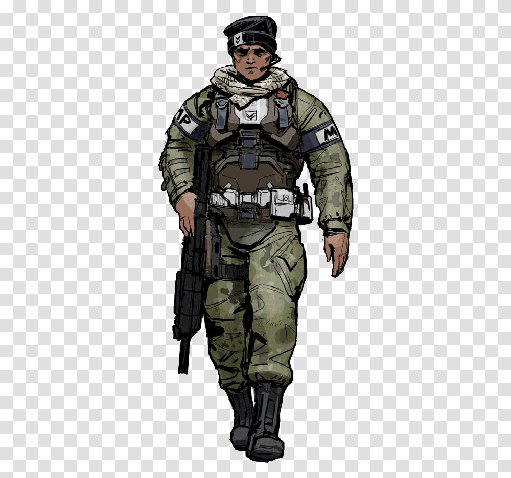 Army Helmet Military Police Halo Odst Concept Art, Person, Military Uniform, Horse Transparent Png