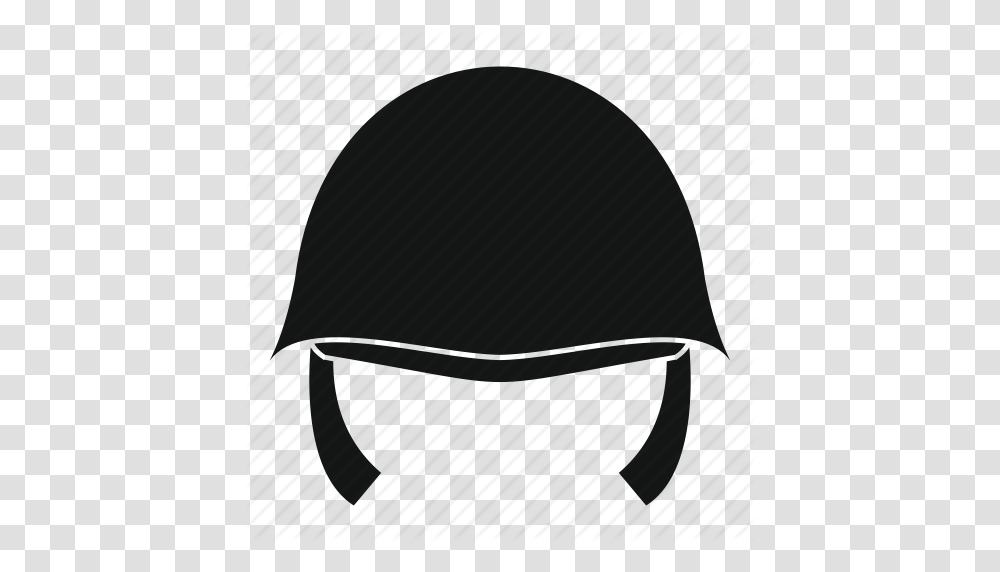 Army Helmet Military Protection Soldier Uniform War Icon, Apparel, Lamp, Hardhat Transparent Png