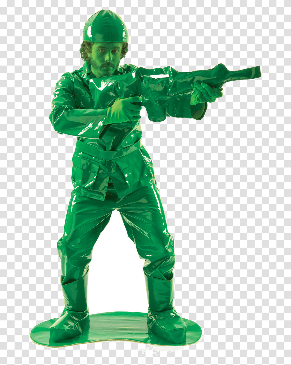 Army Man Green Army Man Costume, Apparel, Helmet, Person Transparent Png