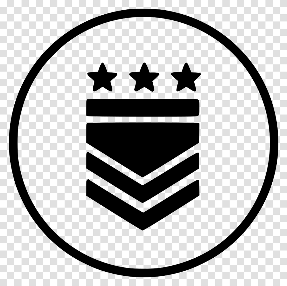 Army Medal Ribbons Icon, Label, Stencil Transparent Png