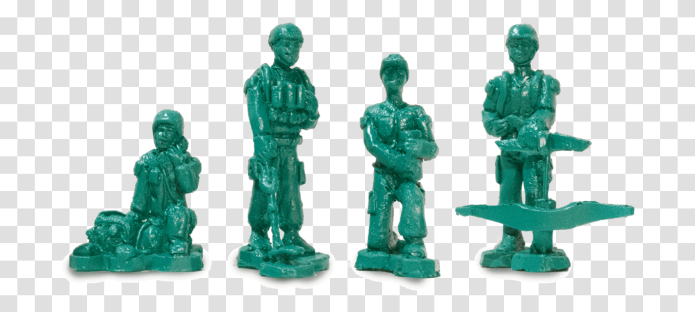 Army Men Clipart Figurine, Green, Person, Jade, Gemstone Transparent Png