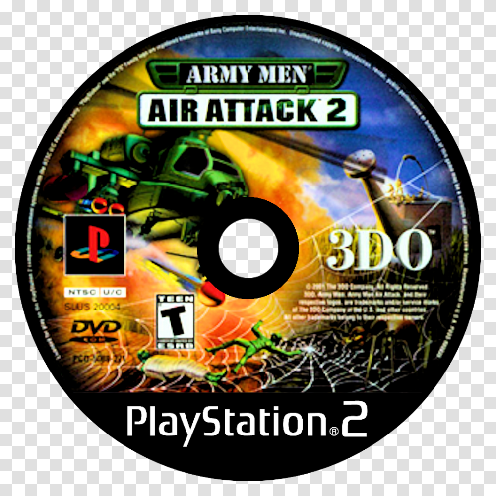 Army Men Tony Hawk's American Wasteland Ps2 Cd, Disk, Dvd Transparent Png