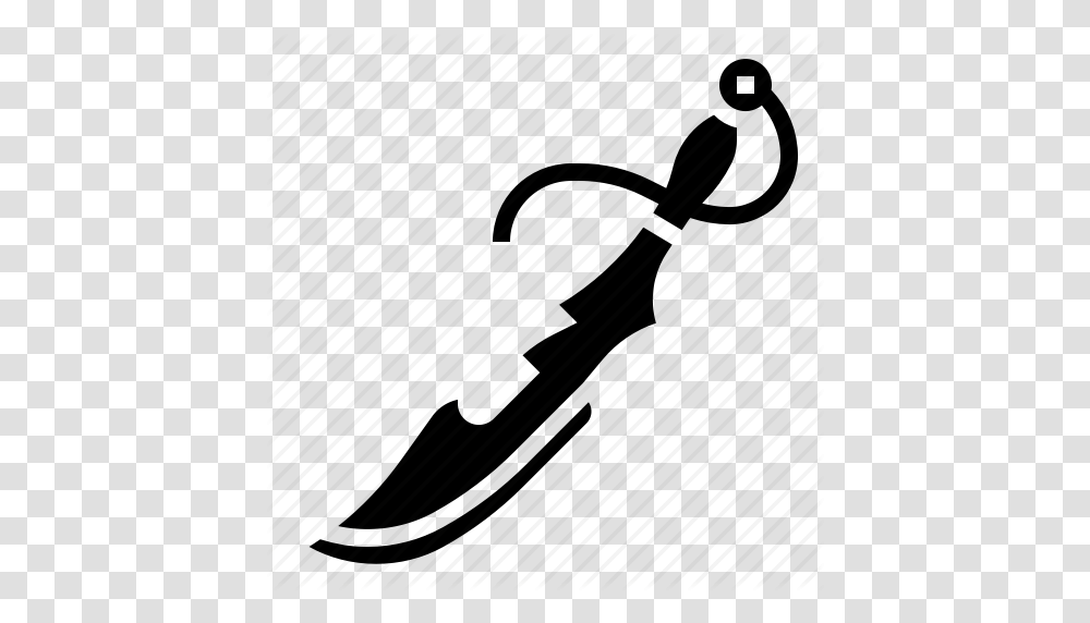 Army Military Pirate Sword War Weapon Icon, Tool Transparent Png
