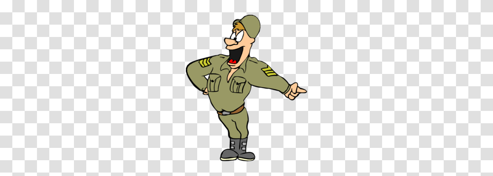 Army Sargeant Clip Art, Person, Military Uniform, Soldier, Armored Transparent Png