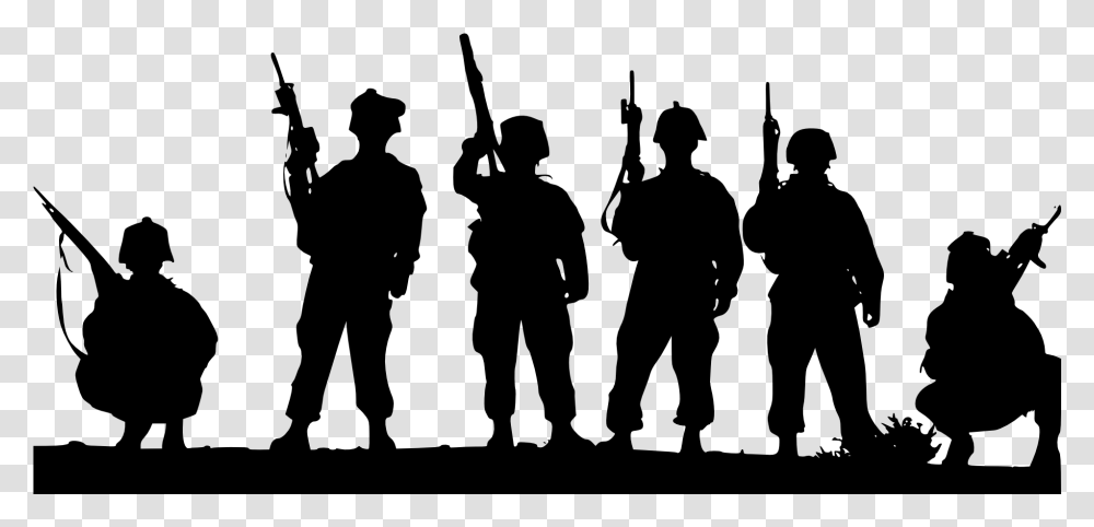 Army Silhouette, Gray, World Of Warcraft Transparent Png