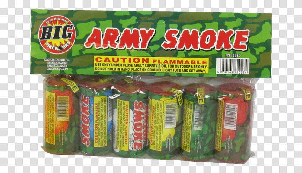 Army Smoke Fireworks, Food, Candy, Field, Gum Transparent Png